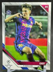 Gavi #50 Soccer Cards 2021 Topps UEFA Champions League Prices