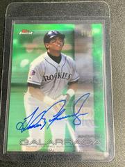 Andres Galarraga [Green Refractor] Baseball Cards 2016 Topps Finest Autographs Prices
