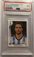 Gonzalo Higuain #429 Soccer Cards 2014 Panini World Cup Stickers Prices