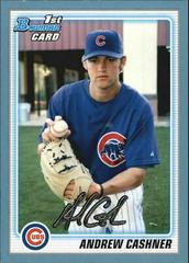 Andrew Cashner [Blue] Baseball Cards 2010 Bowman Prospects Prices