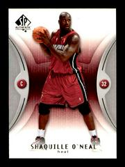 Shaquille O'Neal #43 Basketball Cards 2006 SP Authentic Prices