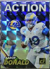 Aaron Donald Football Cards 2021 Panini Donruss Action All Pros Prices