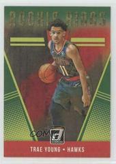 Trae Young [Green Flood] #24 Basketball Cards 2018 Panini Donruss Rookie Kings Prices