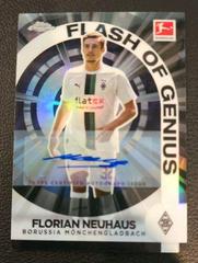 Florian Neuhaus [Autograph] #FGA-FN Soccer Cards 2022 Topps Chrome Bundesliga Flash of Genius Prices