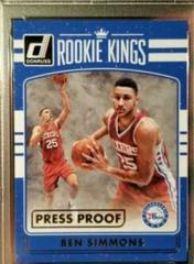 Ben Simmons [Press Proof] #2 Basketball Cards 2016 Panini Donruss Optic Rookie Kings Prices