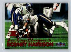 Rodney Harrison Football Cards 1999 Fleer Tradition Prices