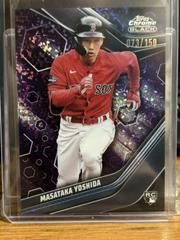 Masataka Yoshida [Purple Mini Diamond] #11 Baseball Cards 2023 Topps Chrome Black Prices