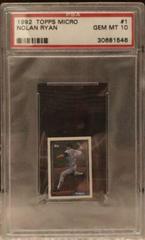 Nolan Ryan #1 Baseball Cards 1992 Topps Micro Prices