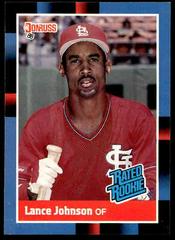 Lance Johnson Baseball Cards 1988 Donruss Prices
