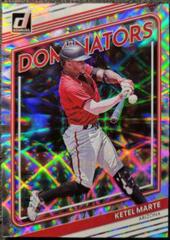 Ketel Marte [Silver] #D-12 Baseball Cards 2022 Panini Donruss Dominators Prices