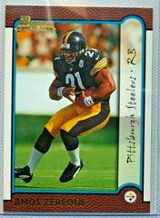 Amos Zereoue [Gold] #170 Football Cards 1999 Bowman Prices