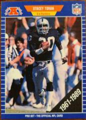 Stacey Toran [Banner] Football Cards 1989 Pro Set Prices
