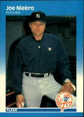 Joe Niekro #106 Baseball Cards 1987 Fleer Glossy Prices