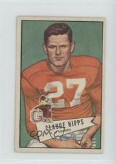 Claude Hipps Football Cards 1952 Bowman Small Prices
