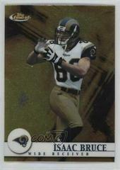 Isaac Bruce #7 Football Cards 2001 Topps Finest Prices