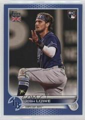 Josh Lowe [Blue] #110 Baseball Cards 2022 Topps UK Edition Prices
