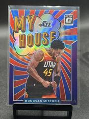 Donovan Mitchell [Purple] #2 Basketball Cards 2021 Panini Donruss Optic My House Prices