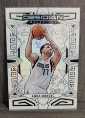 Luka Doncic [Contra] #121 Basketball Cards 2022 Panini Obsidian Prices