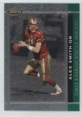 Alex Smith [Green Refractor] #13 Football Cards 2007 Topps Finest Prices