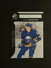Tage Thompson Hockey Cards 2022 SP Authentic Holofoils Prices