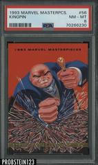 Kingpin #56 Marvel 1993 Masterpieces Prices