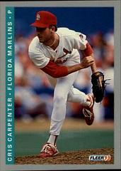 Cris Carpenter #420 Baseball Cards 1993 Fleer Prices