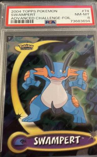 Swampert [Foil] #74 Pokemon 2004 Topps Advanced Challenge