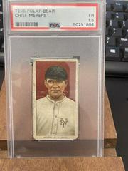 Chief Meyers [Portrait] #NNO Baseball Cards 1909 T206 Polar Bear Prices
