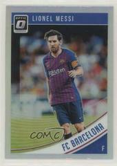 Lionel Messi [Optic Holo] Soccer Cards 2018 Panini Donruss Prices