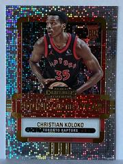 Christian Koloko #7 Basketball Cards 2022 Panini Contenders Rookie of the Year Prices
