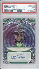 Chris Olave [Green] #RVS-CO Football Cards 2022 Panini Illusions Rookie Vision Signatures Prices