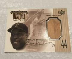 Willie McCovey Baseball Cards 1999 Upper Deck Piece of History 500 HR Club Prices