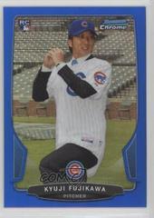 Kyuji Fujikawa [Blue Refractor] #8 Baseball Cards 2013 Bowman Chrome Prices