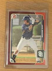 Jake Bauers [Black-Red] #BP132 Baseball Cards 2015 Bowman Prospects Prices