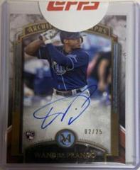 Wander Franco [Gold] #AA-WF Baseball Cards 2022 Topps Museum Collection Archival Autographs Prices