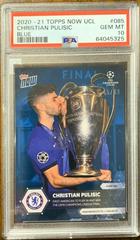 Christian Pulisic [Blue] #85 Soccer Cards 2020 Topps Now UEFA Champions League Prices