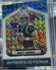 Matt Corral [White] Football Cards 2022 Panini Mosaic Introductions Prices