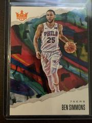 Ben Simmons #46 Basketball Cards 2019 Panini Court Kings Prices