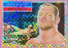 Chris Benoit [Xfractor] Wrestling Cards 2006 Topps Heritage Chrome WWE Prices