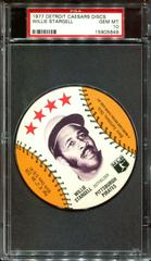 Willie Stargell Baseball Cards 1977 Detroit Caesars Discs Prices