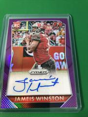 Jameis Winston [Violet Prizm] #RS-JW Football Cards 2015 Panini Prizm Rookie Signatures Prices