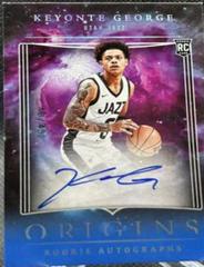 Keyonte George [Blue] #31 Basketball Cards 2023 Panini Origins Rookie Autograph Prices