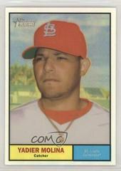 Yadier Molina [Refractor] #C111 Baseball Cards 2010 Topps Heritage Chrome Prices