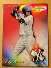 Kevin Alcantara [Red Refractor] #BSP-49 Baseball Cards 2021 Bowman Sterling Prices