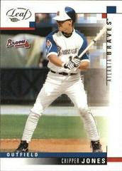 Chipper Jones Baseball Cards 2003 Leaf Prices