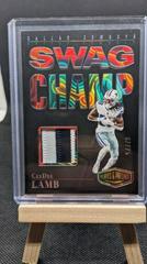 CeeDee Lamb #SC-CL Football Cards 2023 Panini Plates and Patches Swag Champ Prices
