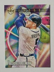Freddie Freeman #AU-10 Baseball Cards 2022 Panini Diamond Kings Aurora Prices