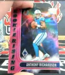Anthony Richardson [Pink] #RIS-4 Football Cards 2023 Panini Phoenix Rookie Rising Prices