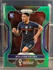William Saliba [Green] Soccer Cards 2022 Panini Prizm World Cup Prices