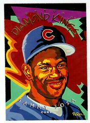 Sammy Sosa #DK-14 Baseball Cards 1995 Panini Donruss Diamond Kings Prices